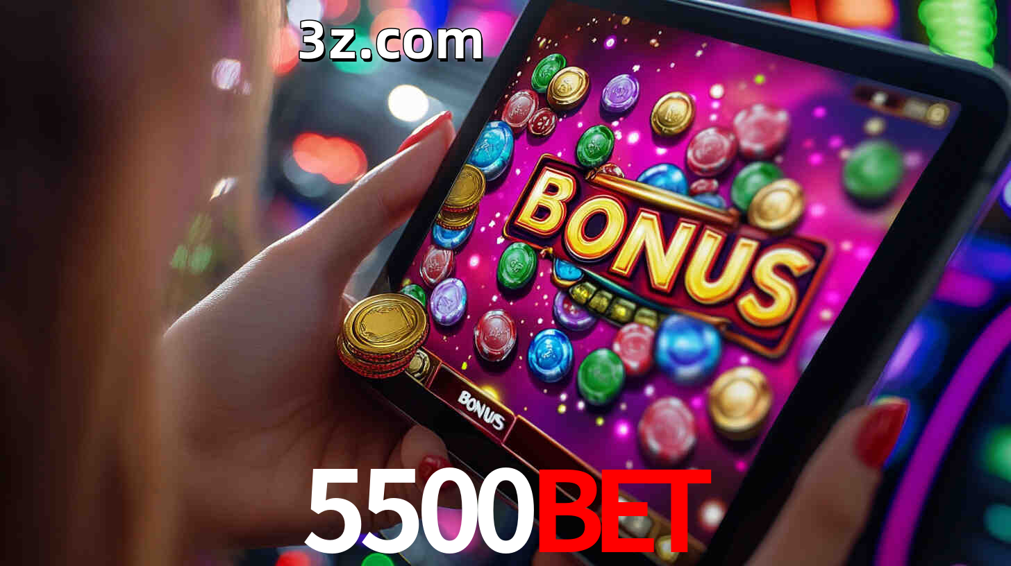 Bônus incríveis na plataforma 5500BET