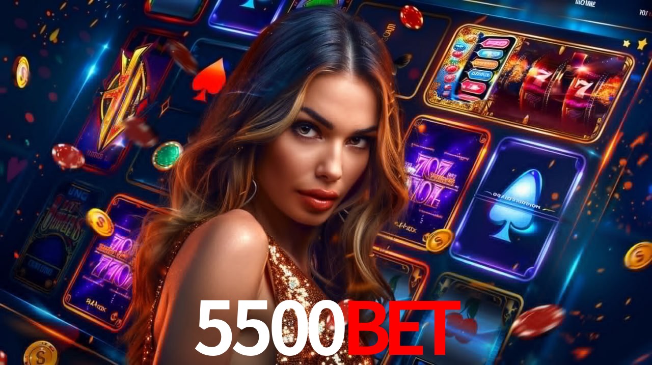 Interface do App 5500bet